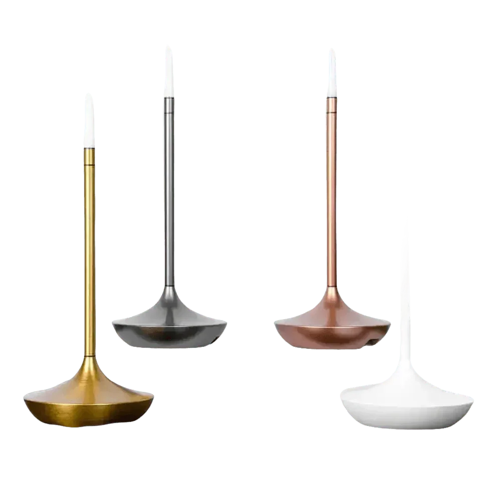 Vintage Aluminum Candle Lamp - GiFTiFY