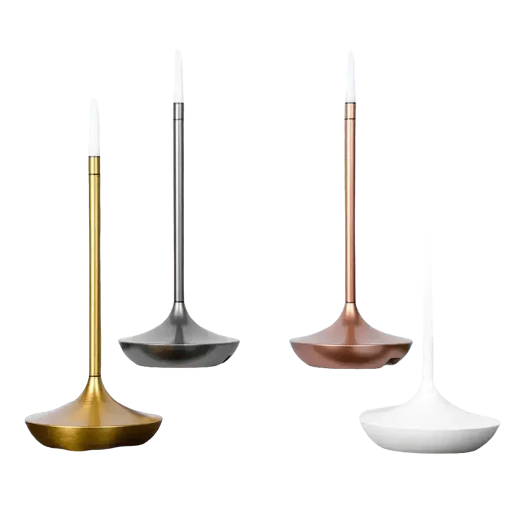 Vintage Aluminum Candle Lamp - GiFTiFY