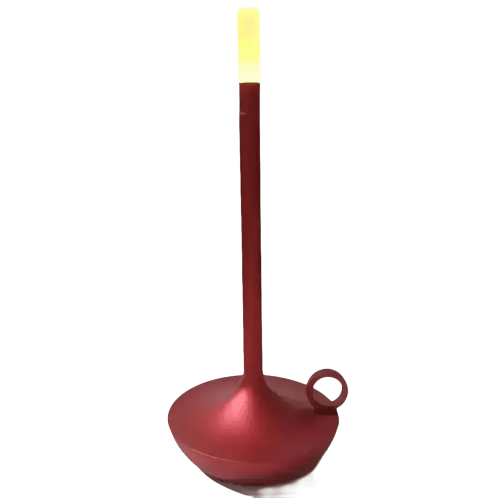 Vintage Aluminum Candle Lamp - GiFTiFY