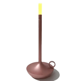 Vintage Aluminum Candle Lamp - GiFTiFY