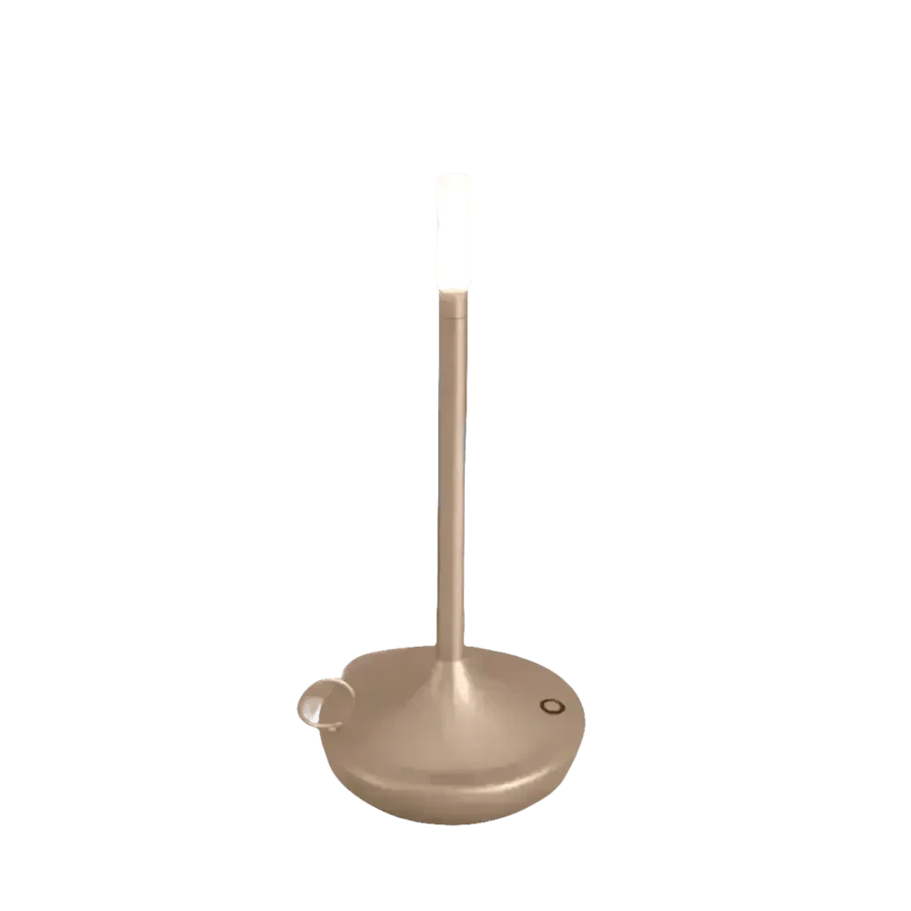 Vintage Aluminum Candle Lamp - GiFTiFY