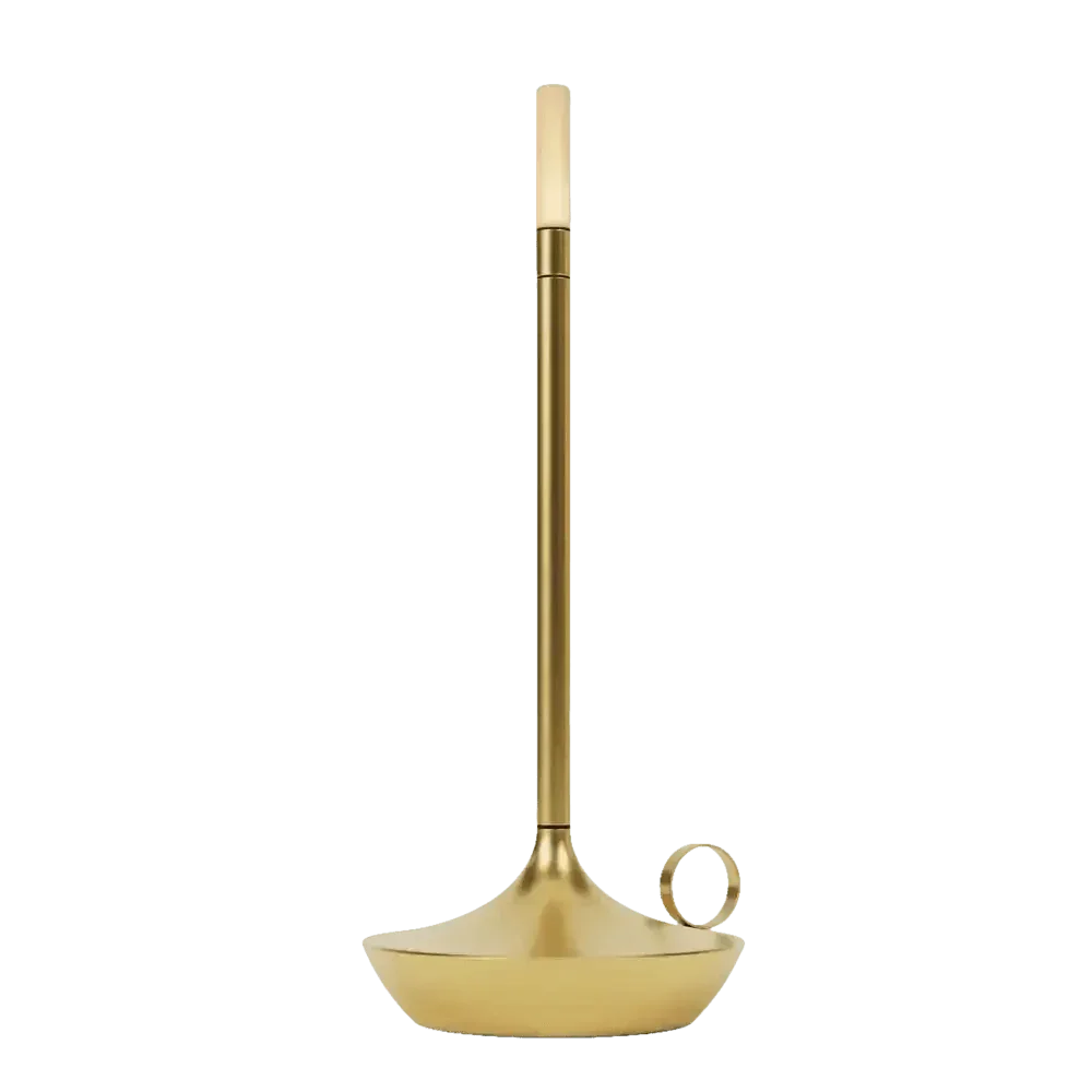 Vintage Aluminum Candle Lamp - GiFTiFY