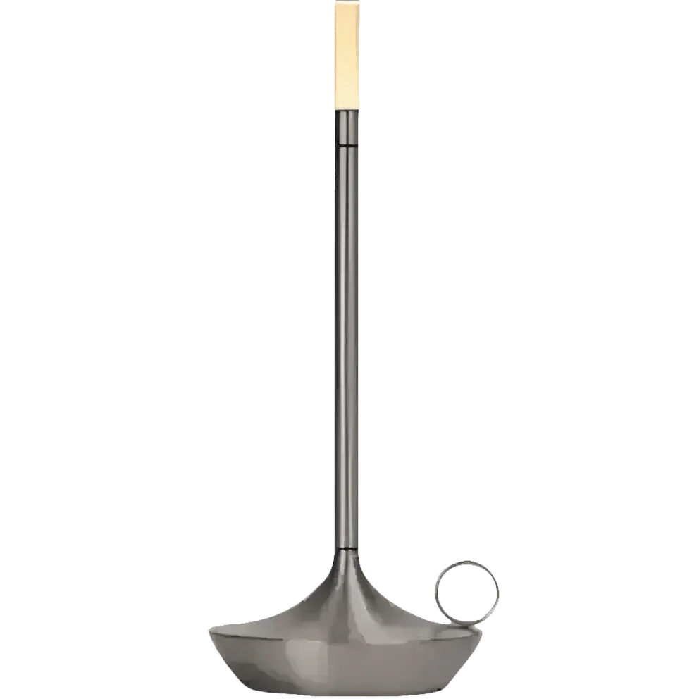 Vintage Aluminum Candle Lamp - GiFTiFY