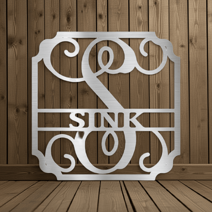 Classic Family Name Personalized Gifts - Custom Metal Sign - GiFTiFY