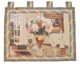 DaDa Bedding Breeze of Admiration Elegant Antique Woven Tapestry Wall Hanging - 36" x 50"