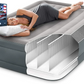 Experience Ultimate Comfort with the 64125ED Dura-Beam Essential Rest Queen Air Mattress – Built-In Electric Pump & 600Lb Capacity for Indoor & Outdoor Adventure