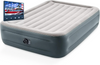 Experience Ultimate Comfort with the 64125ED Dura-Beam Essential Rest Queen Air Mattress – Built-In Electric Pump & 600Lb Capacity for Indoor & Outdoor Adventure