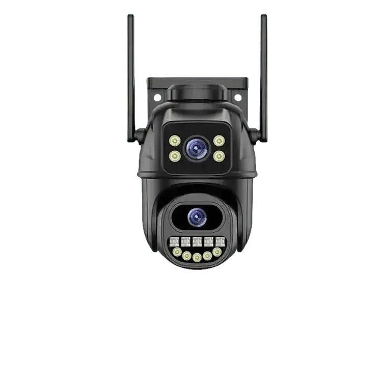 Waterproof WiFi Security Camera 3lens 12MP add 64G - GiFTiFY