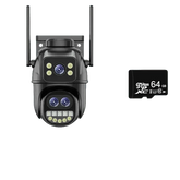 Waterproof WiFi Security Camera 3lens 12MP add 64G - GiFTiFY
