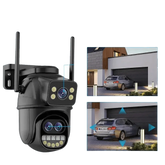 Waterproof WiFi Security Camera 3lens 12MP add 64G - GiFTiFY