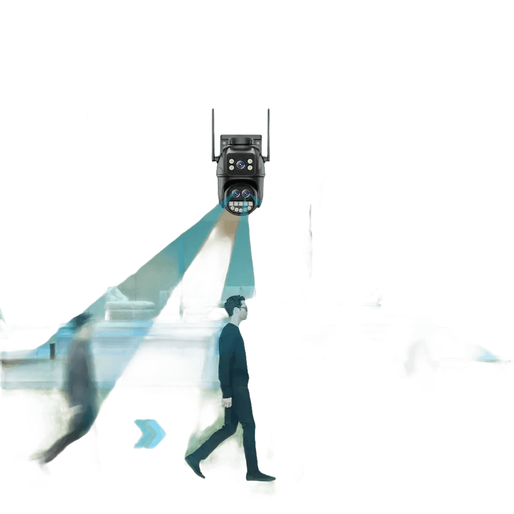 Waterproof WiFi Security Camera 3lens 12MP add 64G - GiFTiFY