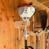 Weed Whacker Organizer – Shed Tool Rack for Yard Storage - GiFTiFY