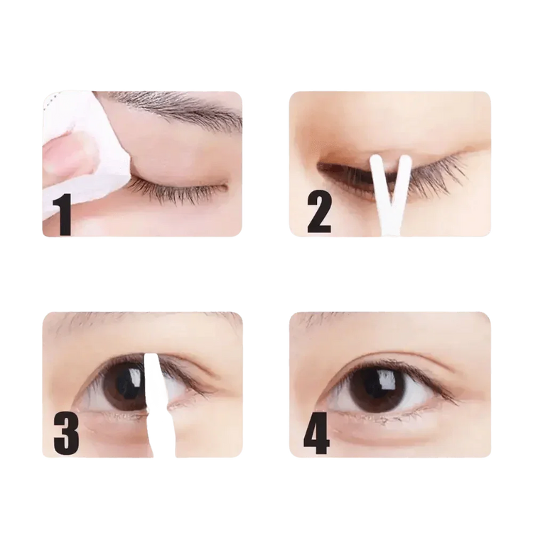 West&Month Double Eyelid Tape Natural Mesh Adhesive - GiFTiFY