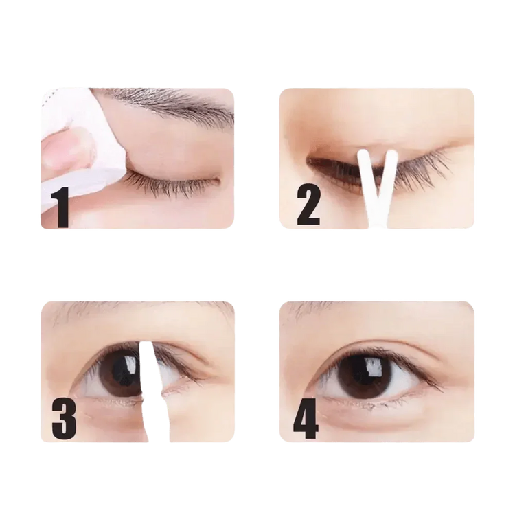 West&Month Double Eyelid Tape Natural Mesh Adhesive - GiFTiFY