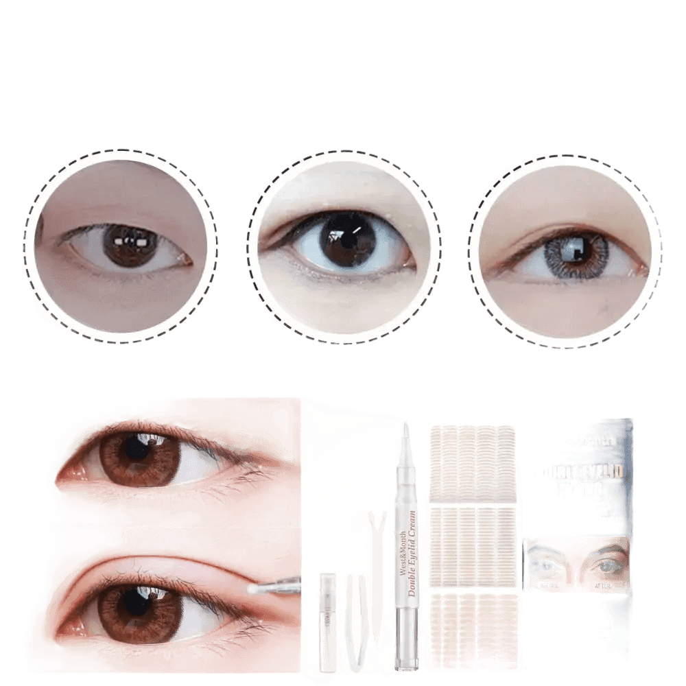 West&Month Double Eyelid Tape Natural Mesh Adhesive - GiFTiFY