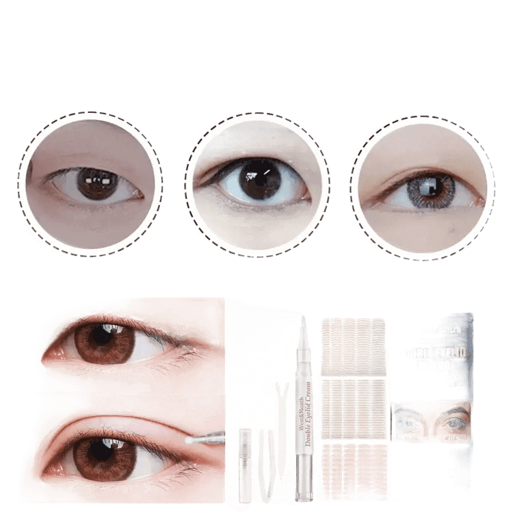 West&Month Double Eyelid Tape Natural Mesh Adhesive - GiFTiFY