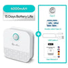 White Air Purifier with Blue Light Downypaws Litter Box - GiFTiFY