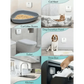 White Air Purifier with Blue Light Downypaws Litter Box - GiFTiFY