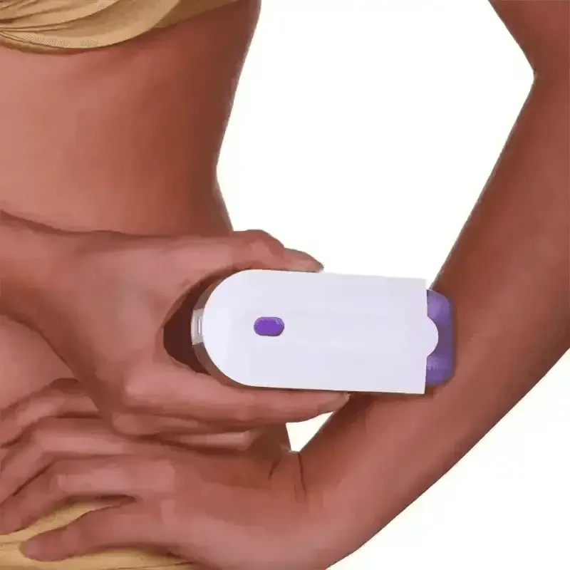 White Electric Ladies Body Epilator Induction Shaver - GiFTiFY