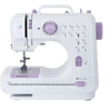 White and Lavender Electric Sewing Machine Metal Thread Cutting - GiFTiFY