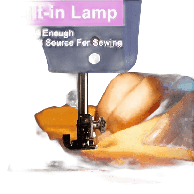 White and Lavender Electric Sewing Machine Metal Thread Cutting - GiFTiFY