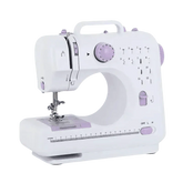 White and Lavender Electric Sewing Machine Metal Thread Cutting - GiFTiFY