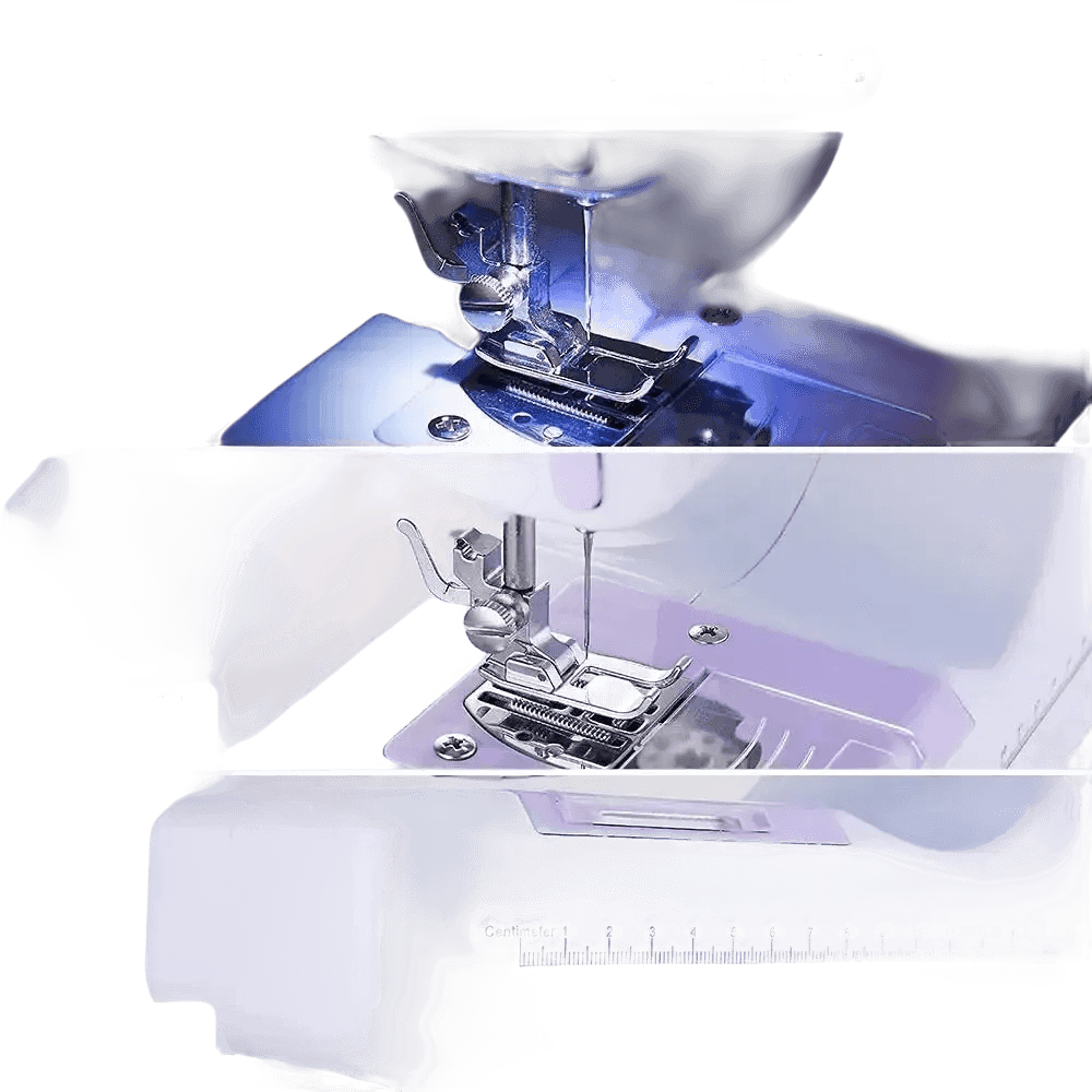 White Lavender Mini Electric Sewing Machine Portable - GiFTiFY