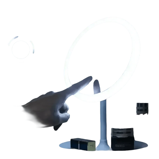 White LED Daylight Makeup Mirror USB Battery - GiFTiFY