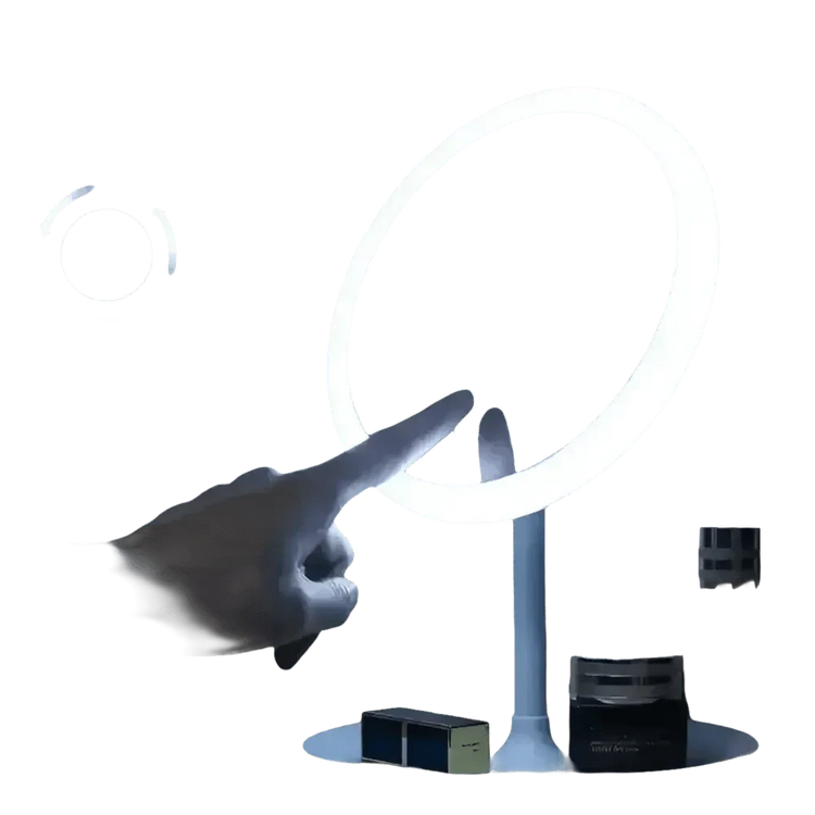 White LED Daylight Makeup Mirror USB Battery - GiFTiFY