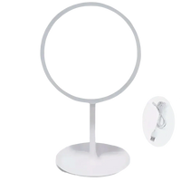 White LED Daylight Makeup Mirror USB Battery