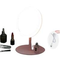 White LED Daylight Makeup Mirror USB Battery