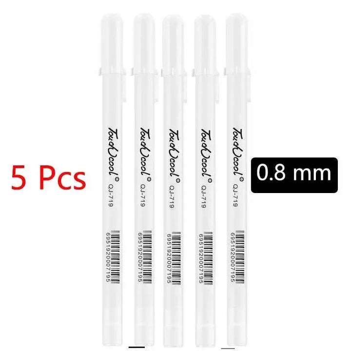 White Oily Marker Pen Set - GiFTiFY