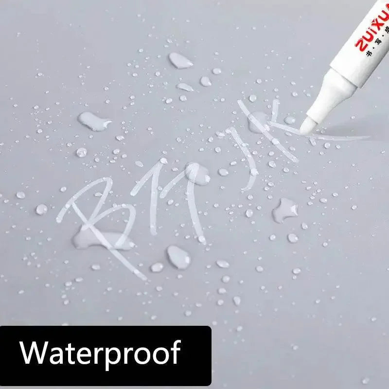 White Oily Marker Pen Set - GiFTiFY