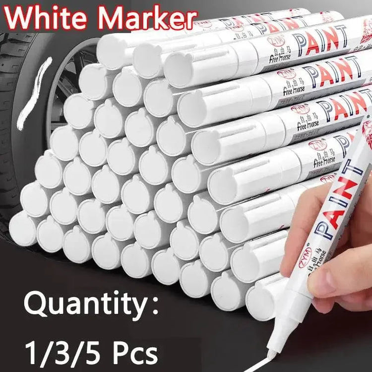 White Oily Marker Pen Set - GiFTiFY