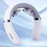 White Silver Portable Cervical Massager - GiFTiFY