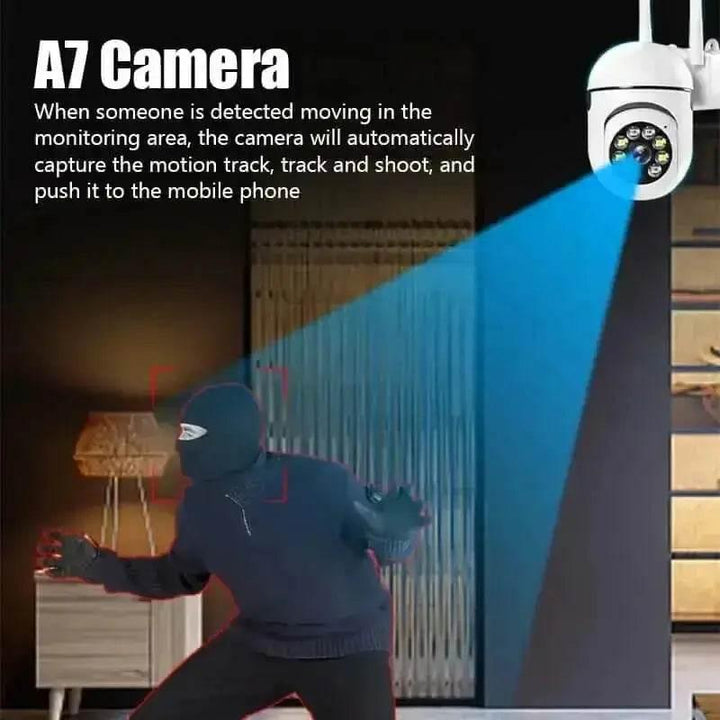 White WiFi IP Camera Smart Home Surveillance - GiFTiFY
