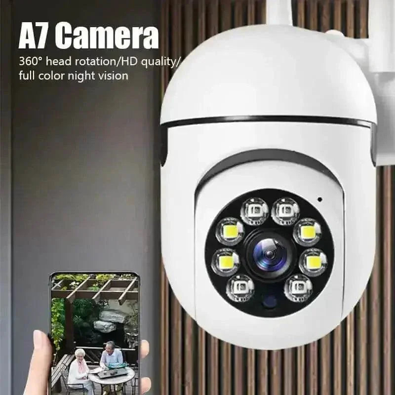 White WiFi IP Camera Smart Home Surveillance - GiFTiFY