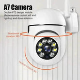 White WiFi IP Camera Smart Home Surveillance - GiFTiFY