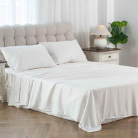 Kasentex Soft Sheet Bedding Set in Deep Pocket, Hypoallergenic and Breathable, Room Decor
