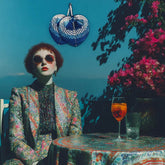 Tricolor Raffia Handmade Fan - GiFTiFY