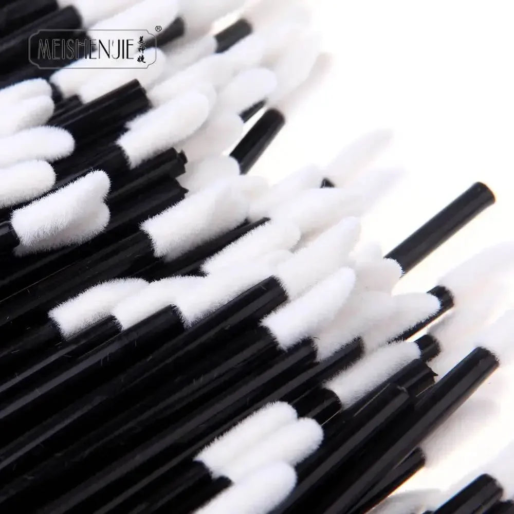 Wholesale 50/1000pcs Lip Brushes Applicators Eyelashes Brush Lipstick Brush Lip Gloss Applicator Wands Makeup Beauty Tool - GiFTiFY