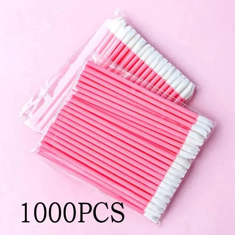 Wholesale 50/1000pcs Lip Brushes Applicators Eyelashes Brush Lipstick Brush Lip Gloss Applicator Wands Makeup Beauty Tool - GiFTiFY