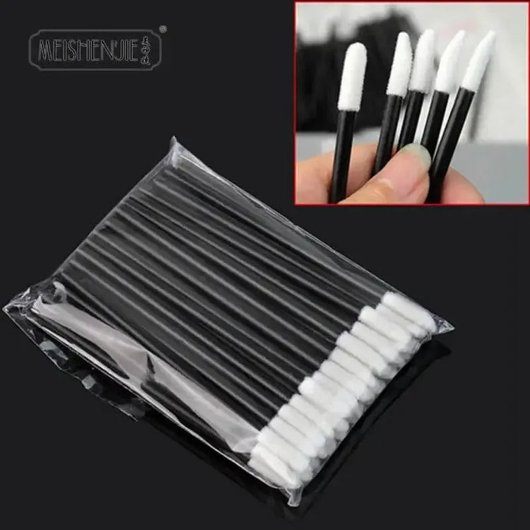 Wholesale 50/1000pcs Lip Brushes Applicators Eyelashes Brush Lipstick Brush Lip Gloss Applicator Wands Makeup Beauty Tool - GiFTiFY