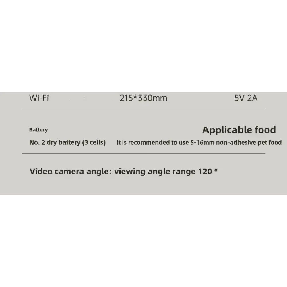 WiFi Single Bowl Cat Automatic Feeder pet feeder by DSERS