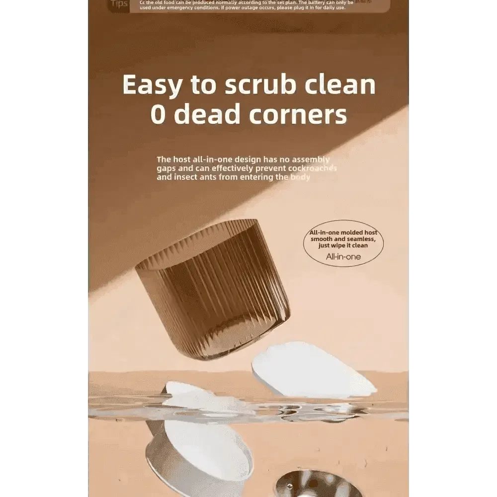 WiFi Single Bowl Cat Automatic Feeder pet feeder by DSERS