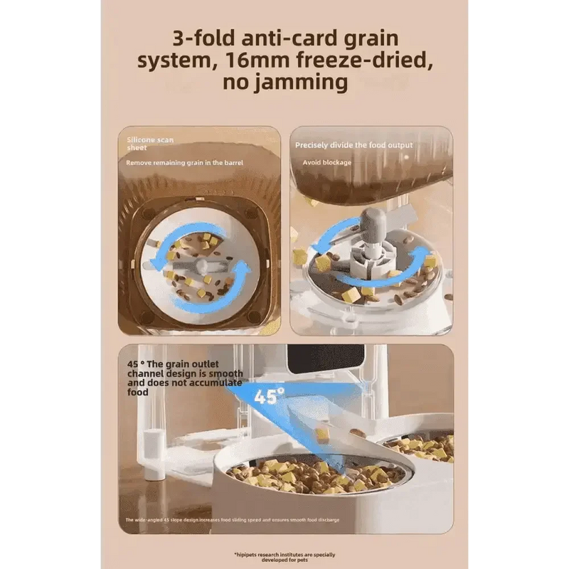 WiFi Single Bowl Cat Automatic Feeder pet feeder by DSERS