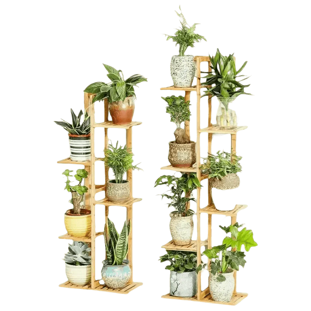 Tier Plant Stand Rack Colorful Flower Pot Holder Plant Stand by unhohome Store