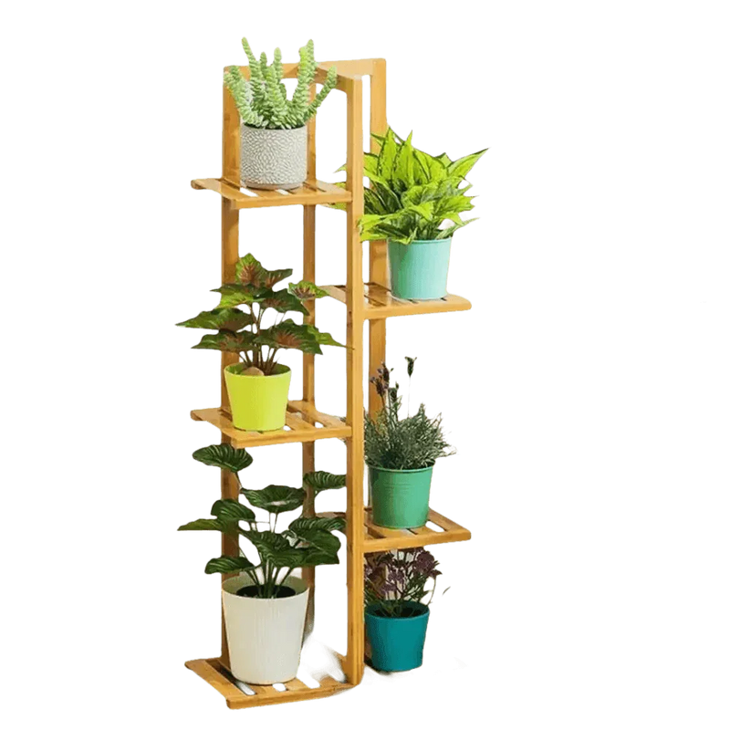 Tier Plant Stand Rack Colorful Flower Pot Holder Plant Stand by unhohome Store