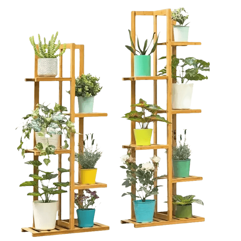 Tier Plant Stand Rack Colorful Flower Pot Holder Plant Stand by unhohome Store