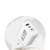 Yellow 65W GaN USB Charger Type C Adapter USB Charger by Cellphone 3C Store